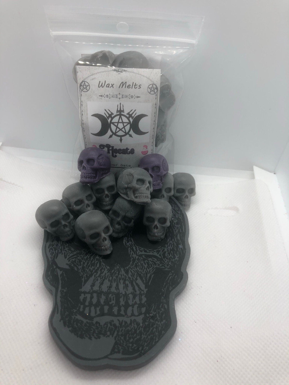 Necromantic Skull Wax Melts